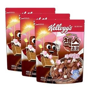 켈로그  첵스초코 마쉬멜로우 400g 3개