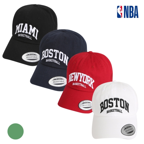 NBA 남녀공용 BOS 아치형 시티 시리즈 소프트 볼캡 N245AP254P