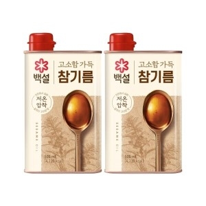 백설 고소함가득 참기름 500ml