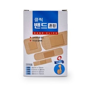 대일제약 데일 드레싱 클릭 혼합 대일 반창고 20매 상처 상처치료 밴드 일회용 대형