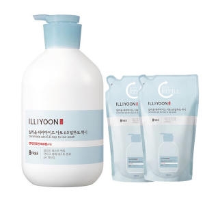 일리윤 세라마이드 아토 6.0 탑투토 워시 1000ml+리필 500ml