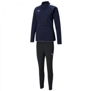 푸마  우먼 트랙슈트 수트 트레이닝복 츄리닝 세트 팀 리가 트레이닝 W 657252+657254 Peacoat