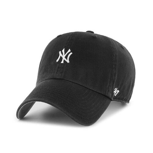 MLB 47브랜드 뉴욕양키스 베이스 러너 47MVP 클랜 업 캡 블랙 B-BSRNR17GWS-BK