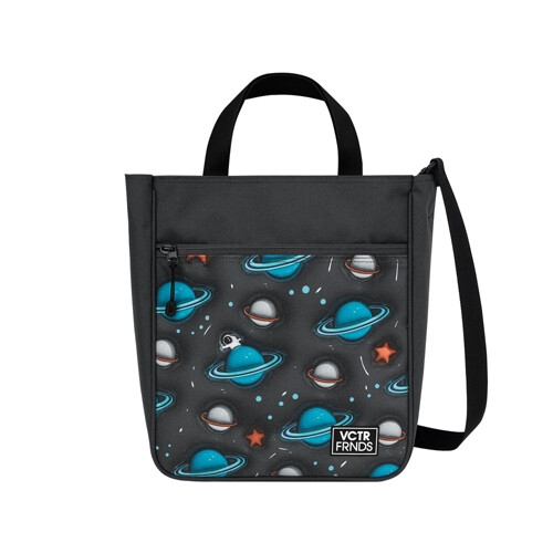 빅토리아앤프렌즈 초등학생 보조가방 얼쓰 글리터 스퀘어_스페이스 / V24B02-SPCE-B