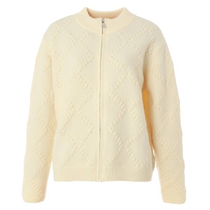 Ab.f.z 짜임포인트 집업긴팔니트가디건 APY1GY37A