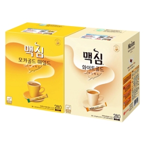 동서식품 맥심 280T 2종 모카골드마일드/1개+화이트골드/1개 총2개