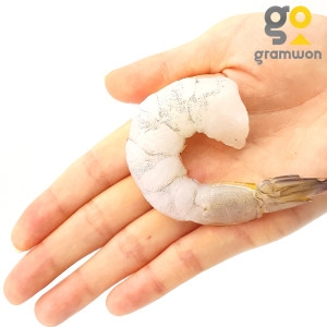 그램원  칵테일새우 IQF 16/20 900g 두절탈각새우 대하 감바스 왕새우