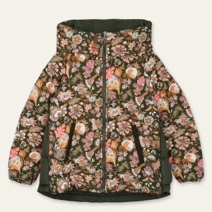 오일릴리 패턴 구스 점퍼 OWBFJJP020-70