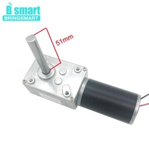 Bringmart-더블 샤프트 33MM 길이 5840-31zy DC 12V 24V 웜기어 모터 자동 잠금 12-470RPM..
