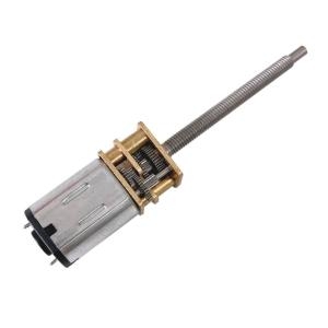 모터 금속 기어 휠이 있는 마이크로 감속 연장 나사 샤프트 DC 3V 6V 12V GA12-N20-M3 x 34