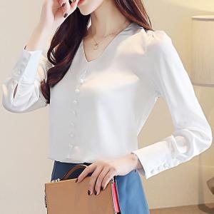 오노마 JJM-NS115 여성단추포인트블라우스