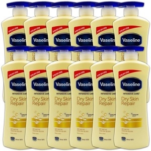 바세린 인텐시브 케어 드라이 스킨 리페어 바디로션 600ml