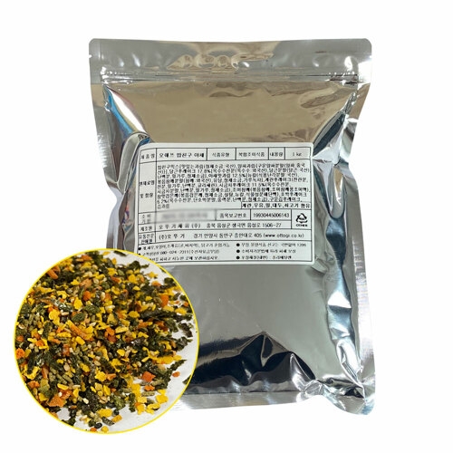 오뚜기 오쉐프 밥친구 야채 1kg 후리가케 후리가꼐