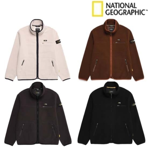 내셔널지오그래픽  코버스 하이넥 플리스 집업 N224UFJ140