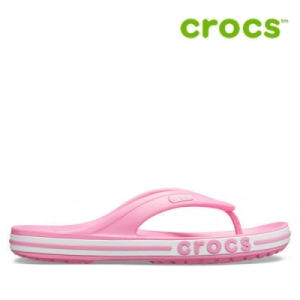 크록스 여성 바야밴드 플립플랍_205393-669 (핑크)