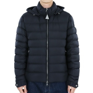 몽클레르 여성 로고 패치 후드 윈드 브레이커 1A00134 53A5E 999