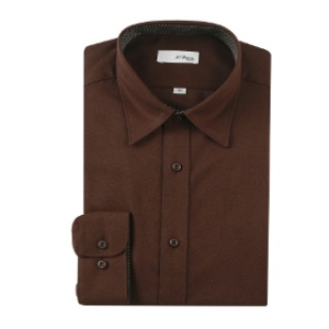 ST듀퐁 기모트윌신규슬림캐쥬얼핏셔츠 SE3FM21LS281BW