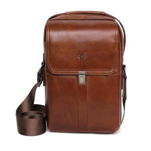 셀러허브 메신저 가죽 크로스백 S11732442