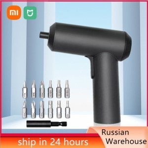 샤오미 Mijia 전기 스크루 드라이버 키트 전동 공구 무선 충전식 스크루 드라이버 3.6V 2000Mah 리튬 이온