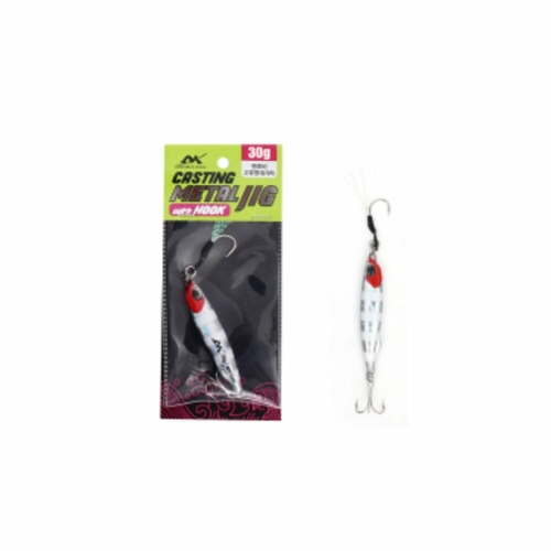 싸파  고급형 더블킬 캐스팅 메탈지그 앤쵸비고추장대가리 30g SDK-LCMJ-30RH