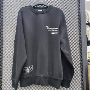 JEEP 남여공용 왜고니어 프린트 유니 섹스 맨투맨