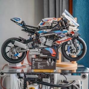 BMW  모델 쉐보레 오토바이 블록 M1000RR 익지 42130 승리기관차 296PCS