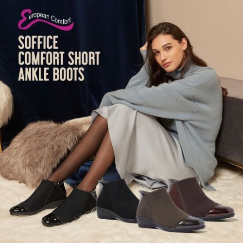 유러피안컴포트 소피체 앵클부츠 made in italy