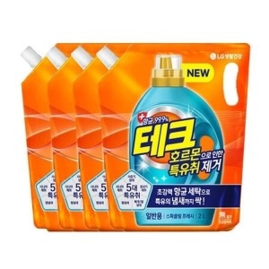 테크 호르몬 특유취 제거 액체세제 일반용 리필 2L