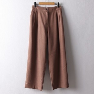 아이우먼 모던투핀턱윈터슬랙스 LTF964M312 빅사이즈