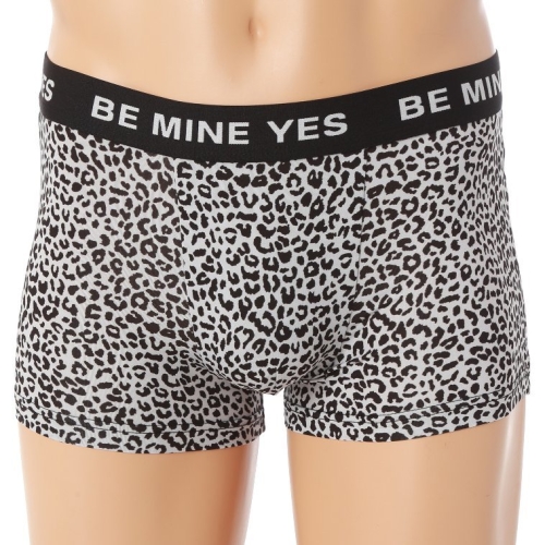 YES 데일리 라이트그레이 호피 남성 드로즈 YDMDZ674