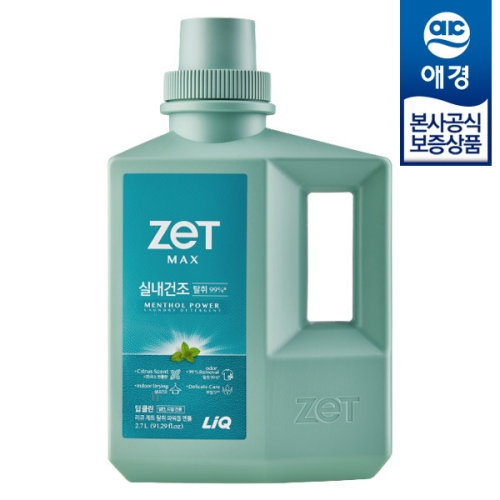 리큐 제트 맥스 탈취 파워겔 멘톨 2.7L