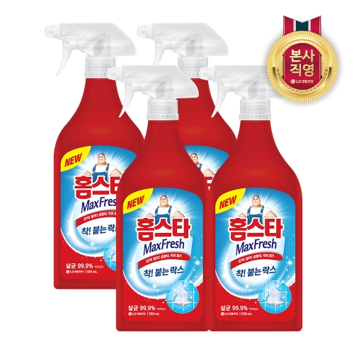LG생활건강 홈스타 맥스프레쉬 착붙는 락스 500ml