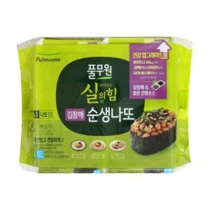 풀무원 살아있는 실의 힘 김참깨 순생나또 43.5g