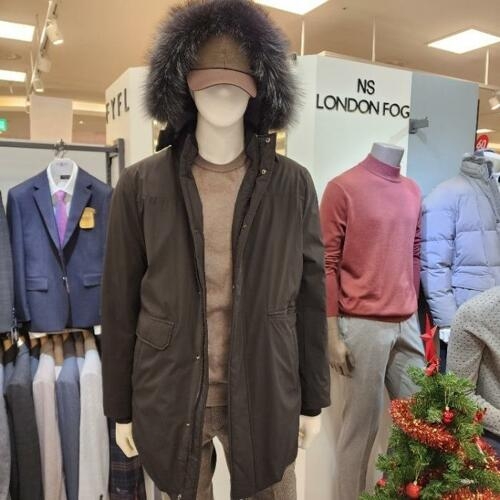 런던포그 NC05 퍼 후드 다운 점퍼 LMWBA354