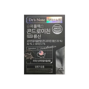 팔레오 닥터스노트 슈퍼플렉스 콘드로이친 plus 류신 1200mg 30정