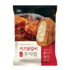한우물  치즈닭갈비 구운주먹밥 100g