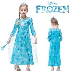 겨울왕국 엘사 공주 드레스 옷 코스프레 의상 코스튬