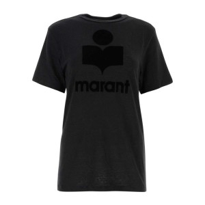 이자벨마랑 리넨 반팔티셔츠 TS0001FBA1N09E 01BK