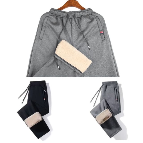 더블린 양털 안감 일자 트레이닝 팬츠 USH-500327