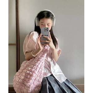 코스 퀼티드 미니백 구름백 스톤 크림색 0973537033