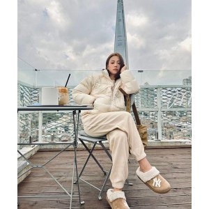 MLB 남녀공용 바운서 퍼 뮬 NY_3AWBPSF46-50CAD