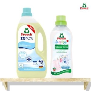 프로쉬 세탁세제 제로 1.5L 1개 + 섬유유연제 베이비 750ml 1개