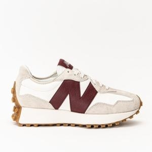 뉴발란스 327 우먼스 버건디 레더 WS327KA 남녀공용