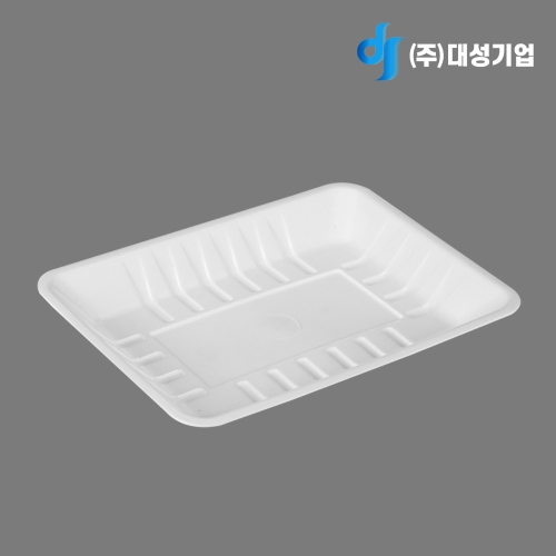 대성기업  다회용 사각접시 18호 백색