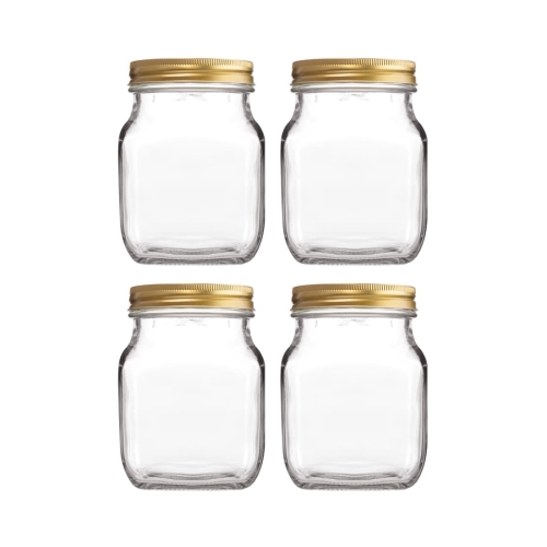 경성리빙테크 경성 사각 유리병 900ml