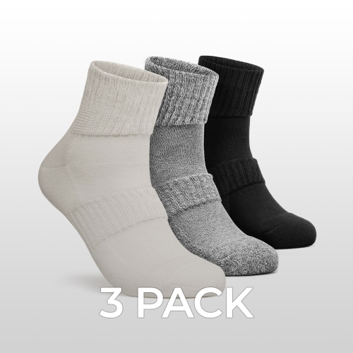 테슬라 당뇨병 부종완화 양말 3팩 TM-MZS55