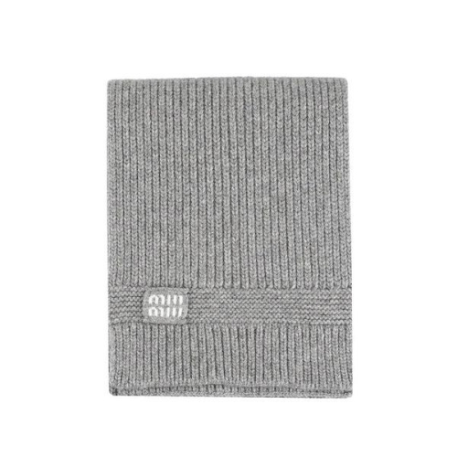 미우미우 울 캐시미어 머플러_5FS048 2F8S F0031