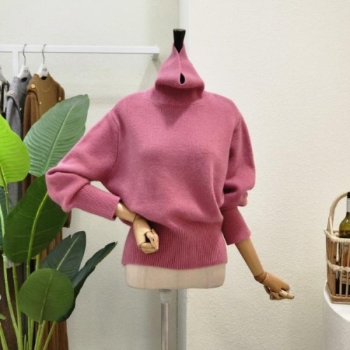 포커스 소프트 컬러 터틀넥 니트 FW3K7KT04090