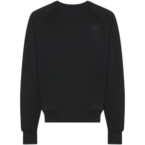 아미 명품 럭스댓 USW002 빅 하트 자수 로고 패치 맨투맨 USW002747001