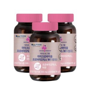 차병원 마이크로바이옴 프로바이오틱스W 여성 질유래 특허 유산균 60캡슐